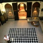 courtyard, torres house tetuan medina